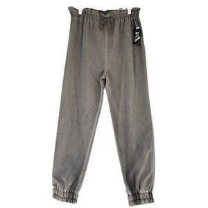 New Art Class Girls Dyed Black PaperBag Pants Jogger Women’s Junior Size XXL 18